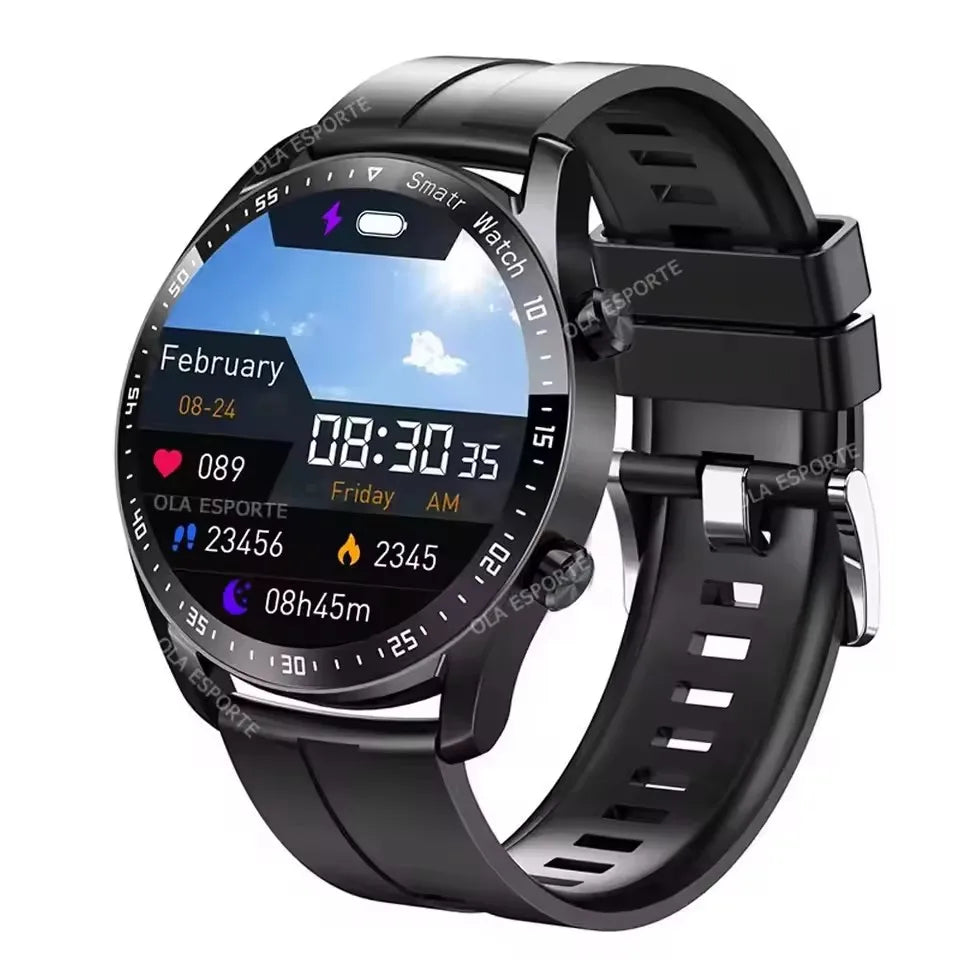 Smartwatch Pro 2025: Pantalla Completa, Llamadas Bluetooth, GPS y Monitor de Salud ECG