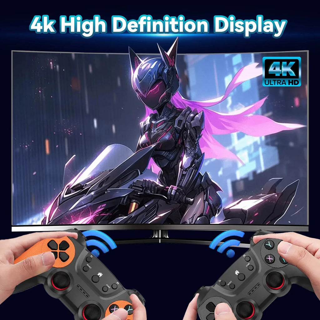 X2 Pro TV Game Stick 4K: Consola Retro Ultra con 50K Juegos, 128GB y Emulación Pro de PSP