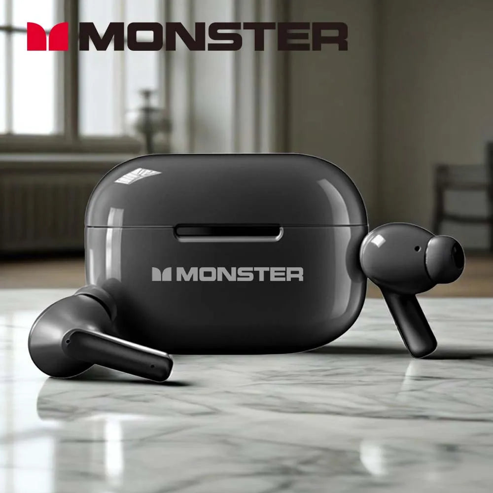 Monster Hardphones Pro: Audífonos TWS de Uso Rudo, Sonido HD y Resistencia al Agua