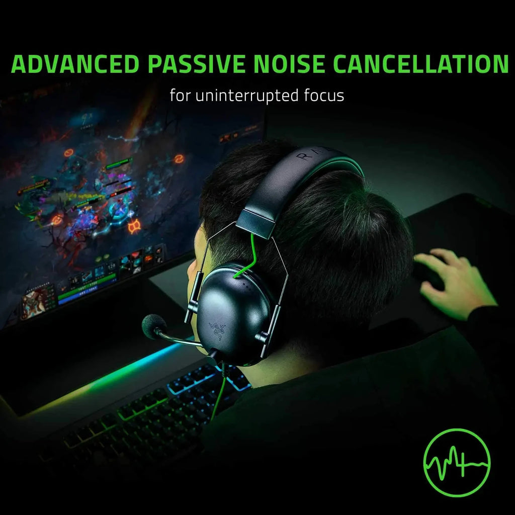 Razer BlackShark V2 X: Audífonos Gamer Pro con Sonido Surround 7.1 y Micrófono HyperClear