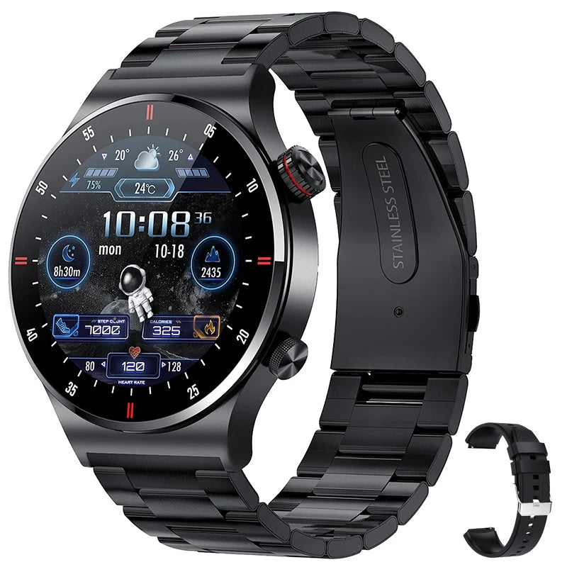 Smartwatch Medical Pro 2025: GPS Real, ECG+PPG y Llamadas Bluetooth