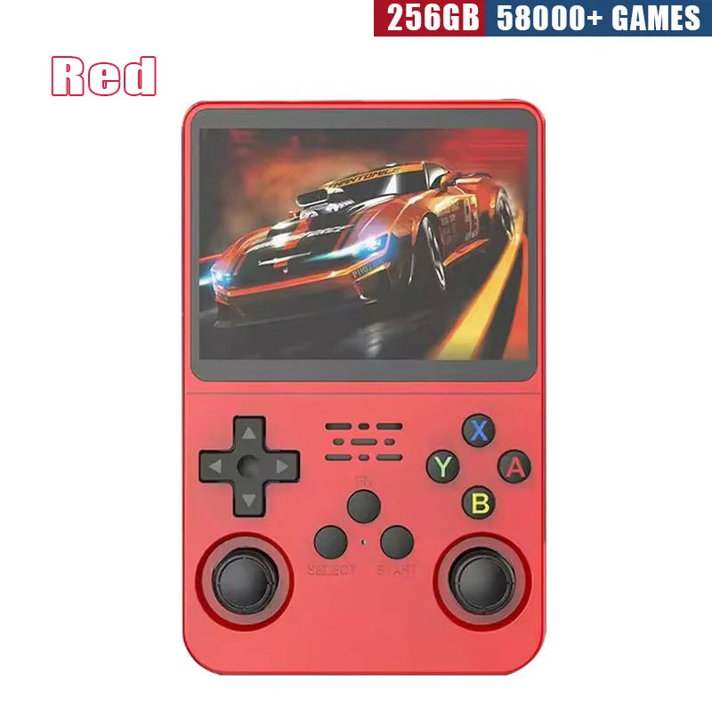 R36S Pro Retro Handheld: Consola Portátil con Pantalla IPS de 3.5", Hasta 256GB y Emulación de N64/PSP