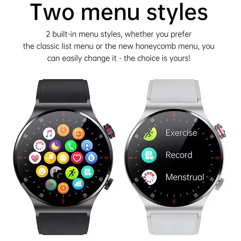 Smartwatch Pro 2025: Pantalla Completa, Llamadas Bluetooth, GPS y Monitor de Salud ECG