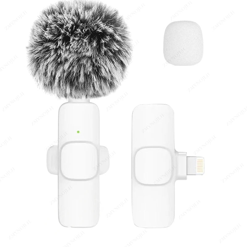 Micrófono Lavalier Inalámbrico Universal: Audio HD para iPhone, Android y PC