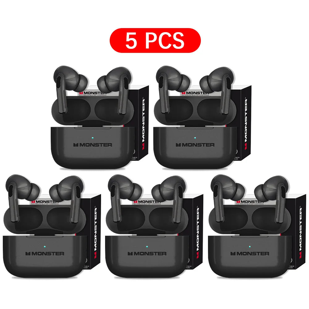 Monster Hardphones Pro: Audífonos TWS de Uso Rudo, Sonido HD y Resistencia al Agua