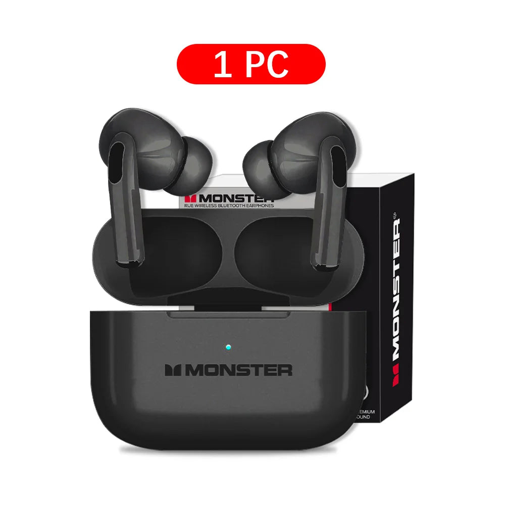 Monster Hardphones Pro: Audífonos TWS de Uso Rudo, Sonido HD y Resistencia al Agua