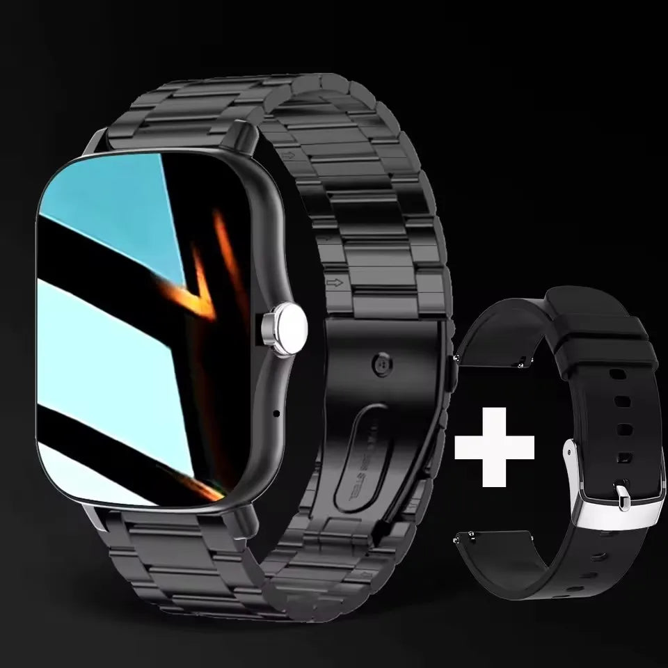 Smartwatch Ultra Vision 2.01" HD: Llamadas, Notificaciones y Pronóstico del Tiempo