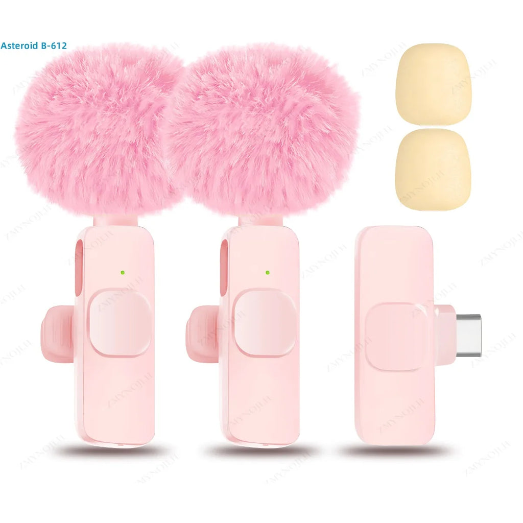 Micrófono Lavalier Inalámbrico Universal: Audio HD para iPhone, Android y PC