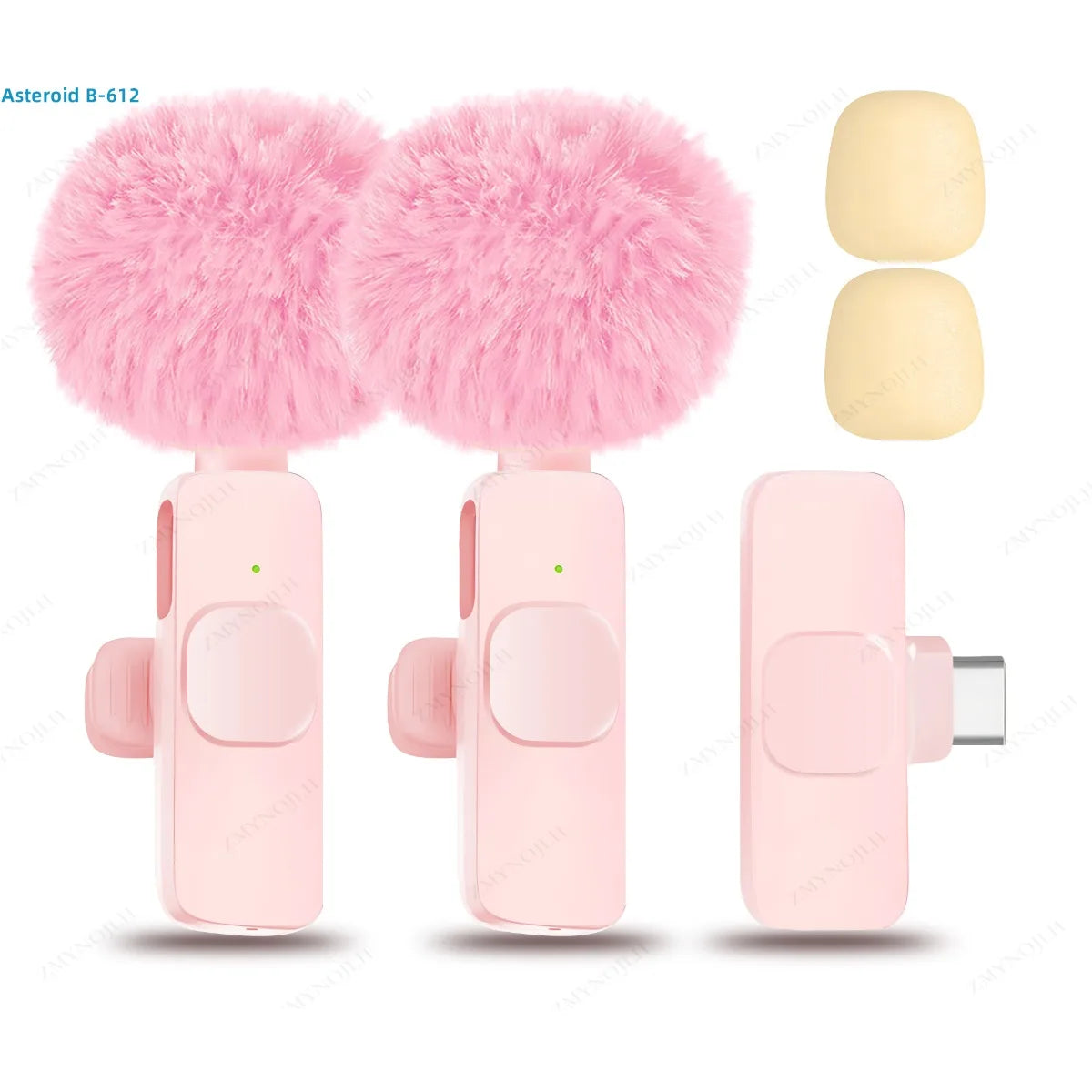 Micrófono Lavalier Inalámbrico Universal: Audio HD para iPhone, Android y PC