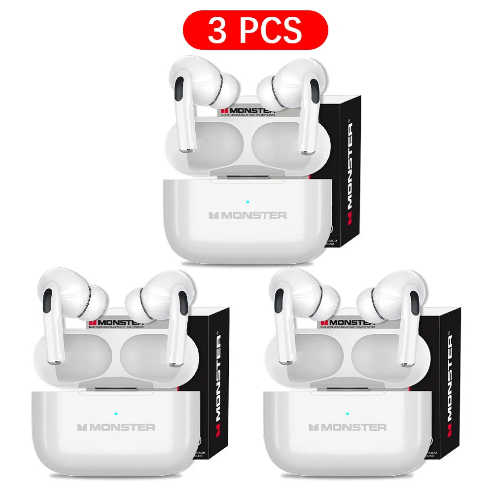 Monster Hardphones Pro: Audífonos TWS de Uso Rudo, Sonido HD y Resistencia al Agua