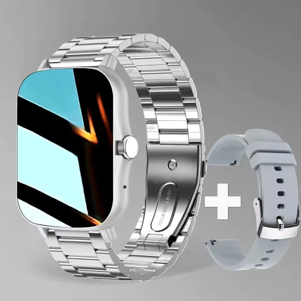 Smartwatch Ultra Vision 2.01" HD: Llamadas, Notificaciones y Pronóstico del Tiempo