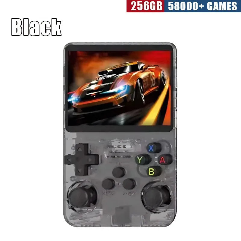 R36S Pro Retro Handheld: Consola Portátil con Pantalla IPS de 3.5", Hasta 256GB y Emulación de N64/PSP