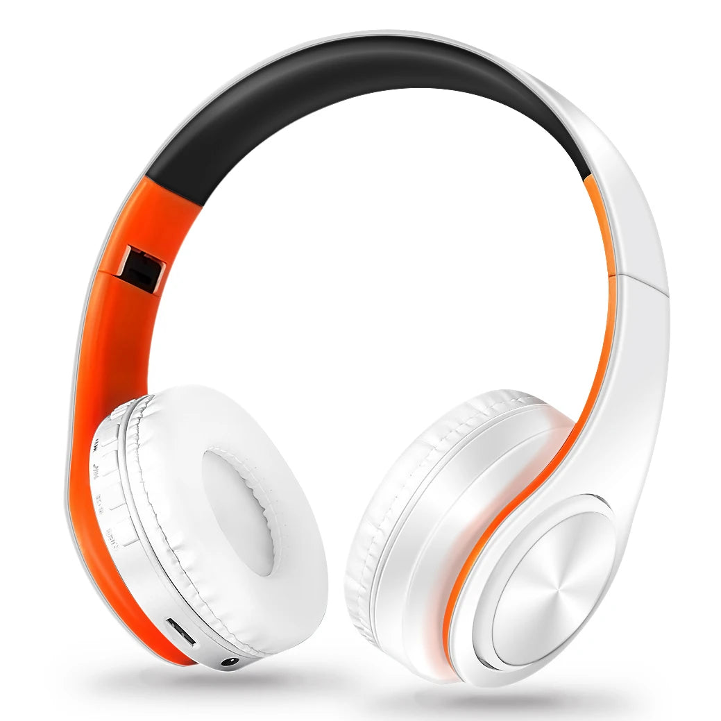 Edición Especial Gold: Audífonos Inalámbricos de Lujo, Sonido Estéreo HD y Micrófono Integrado