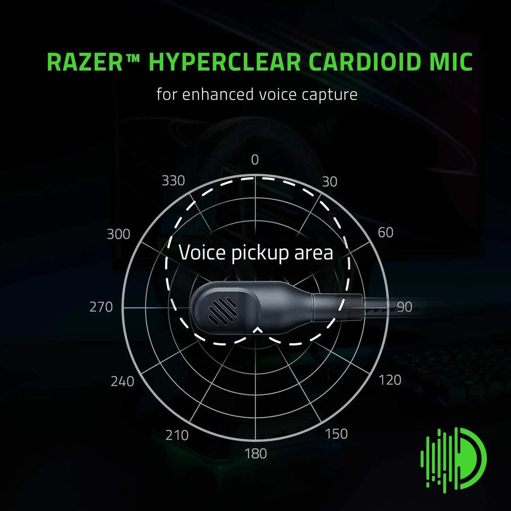 Razer BlackShark V2 X: Audífonos Gamer Pro con Sonido Surround 7.1 y Micrófono HyperClear