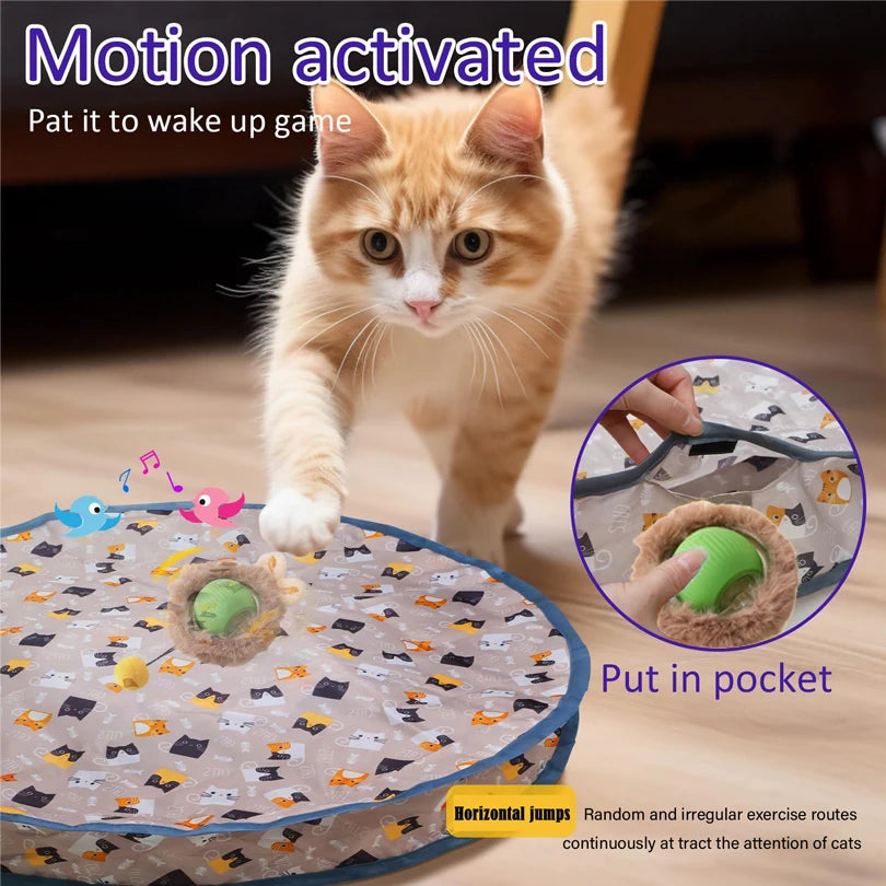 Juego de Caza "Hide & Seek": Pelota Inteligente con Bolsa de Movimiento Oculto