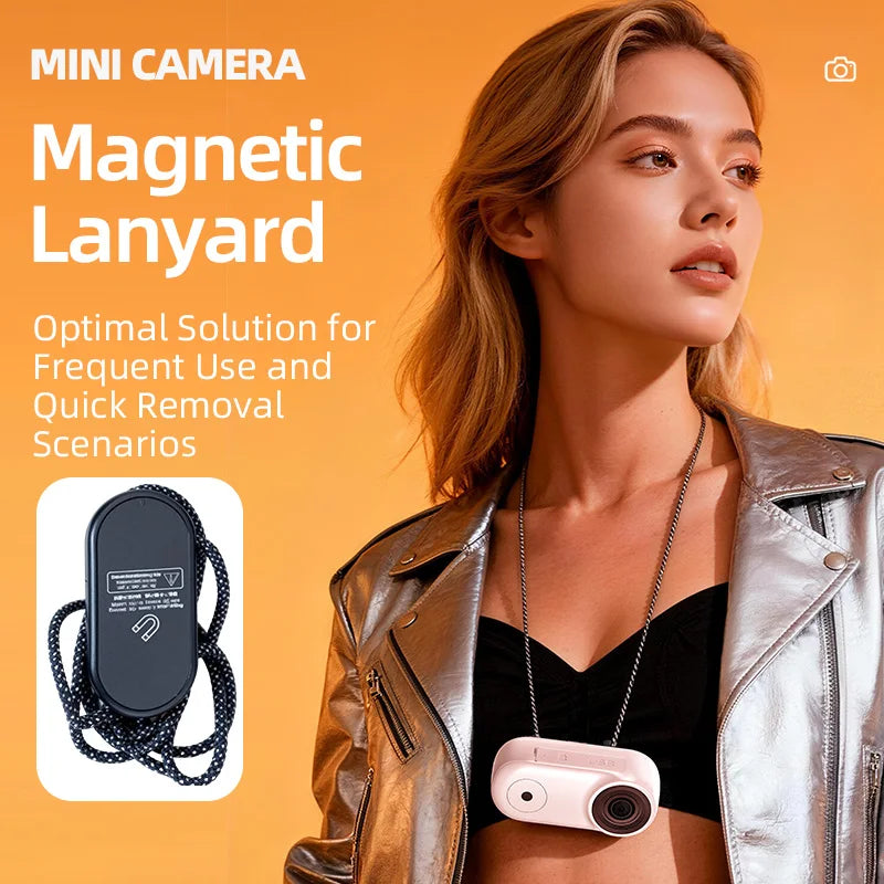 OnePlus Magnetic Action Cam: Cámara Deportiva 1080P Impermeable con Montaje Magnético para Casco y Moto