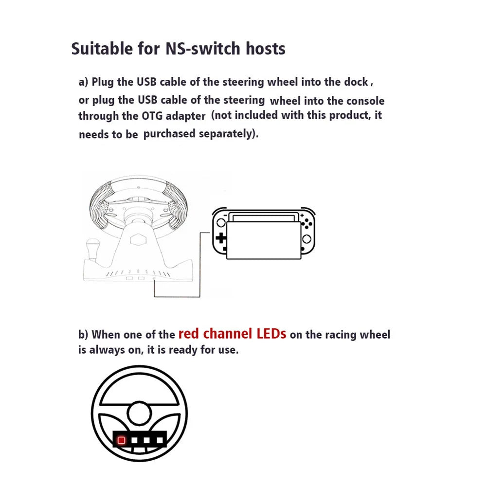 Volante Racing Simulator Pro: 7 en 1 con Vibración Dual y Pedales para PC y Consolas