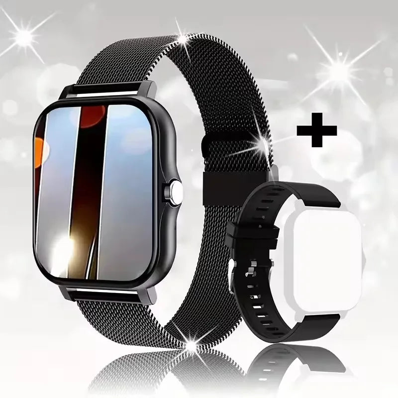Smartwatch Ultra Vision 2.01" HD: Llamadas, Notificaciones y Pronóstico del Tiempo