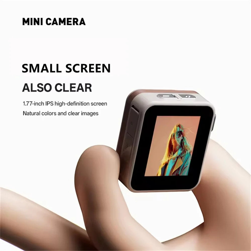 Mini Cámara CCD Retro 2026: Cámara Digital de Bolsillo HD, Efecto Vintage y Llavero Portable