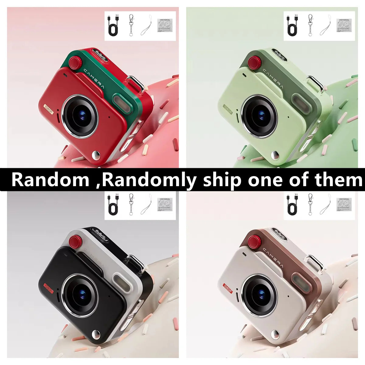 Mini Cámara CCD Retro 2026: Cámara Digital de Bolsillo HD, Efecto Vintage y Llavero Portable