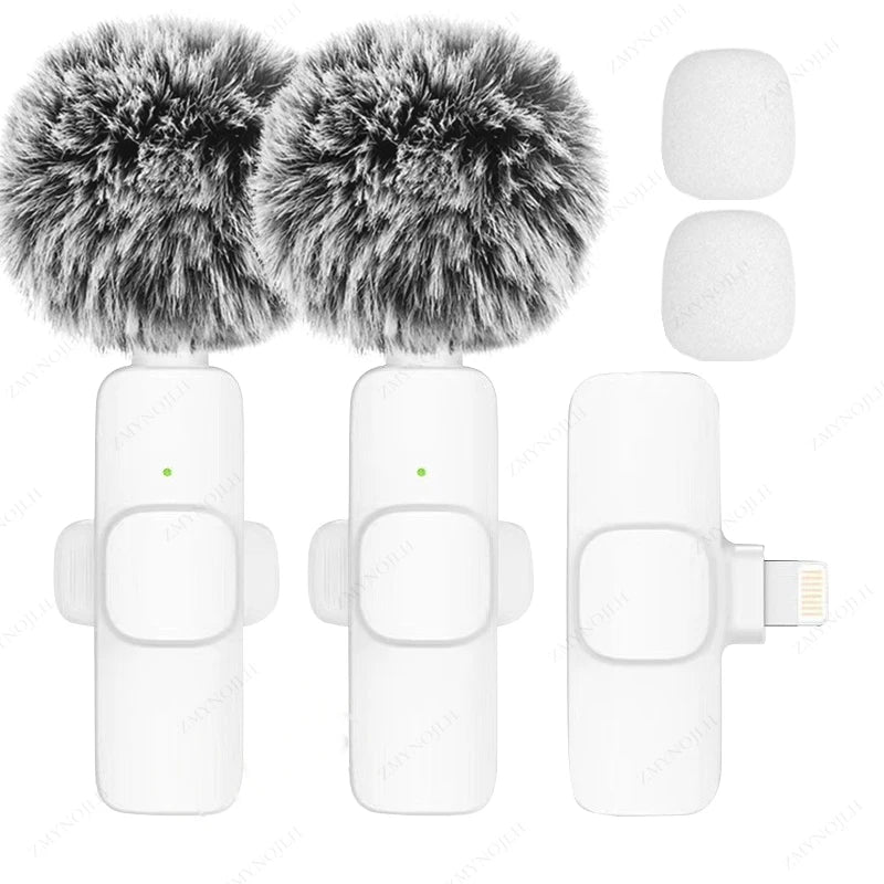 Micrófono Lavalier Inalámbrico Universal: Audio HD para iPhone, Android y PC