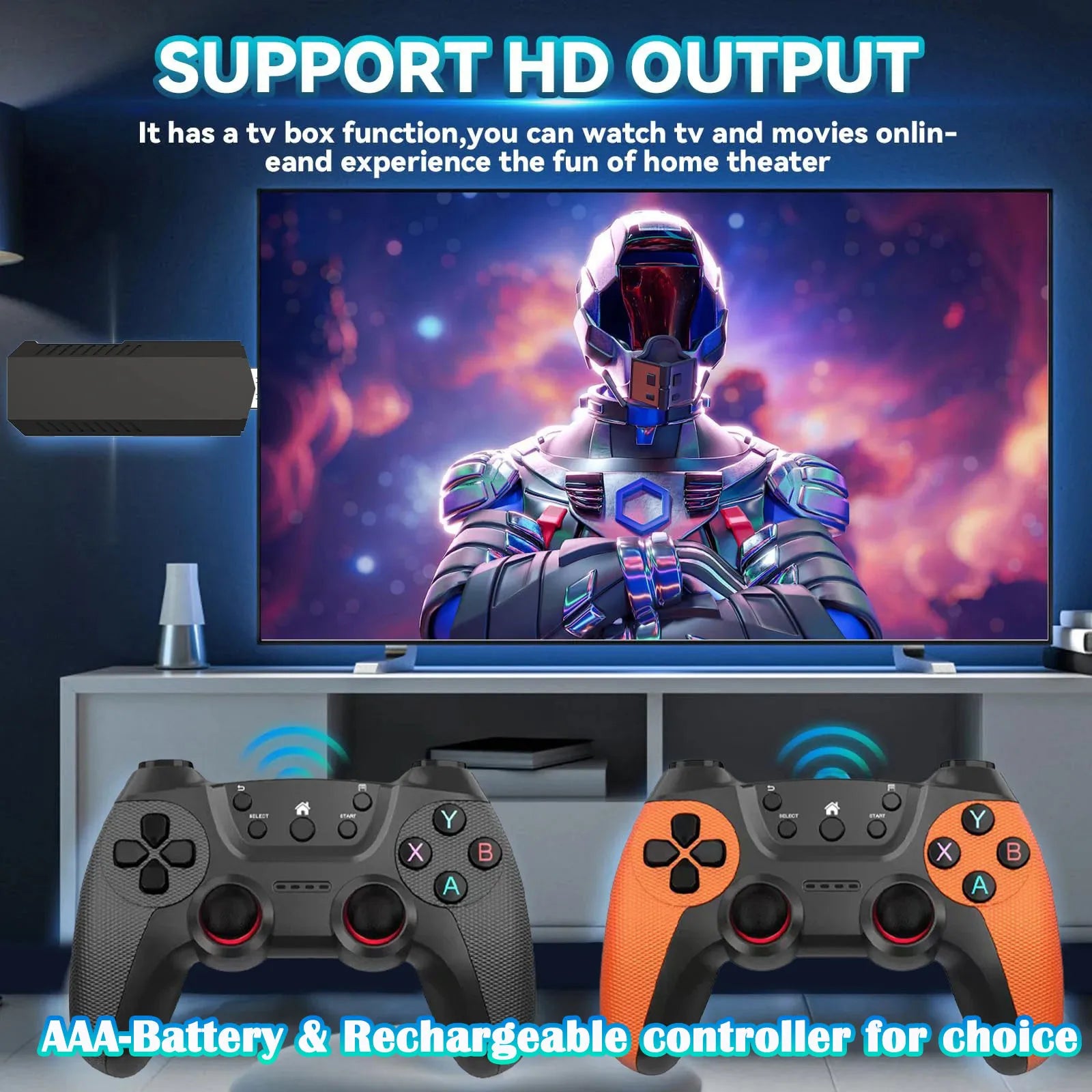 X2 Pro TV Game Stick 4K: Consola Retro Ultra con 50K Juegos, 128GB y Emulación Pro de PSP