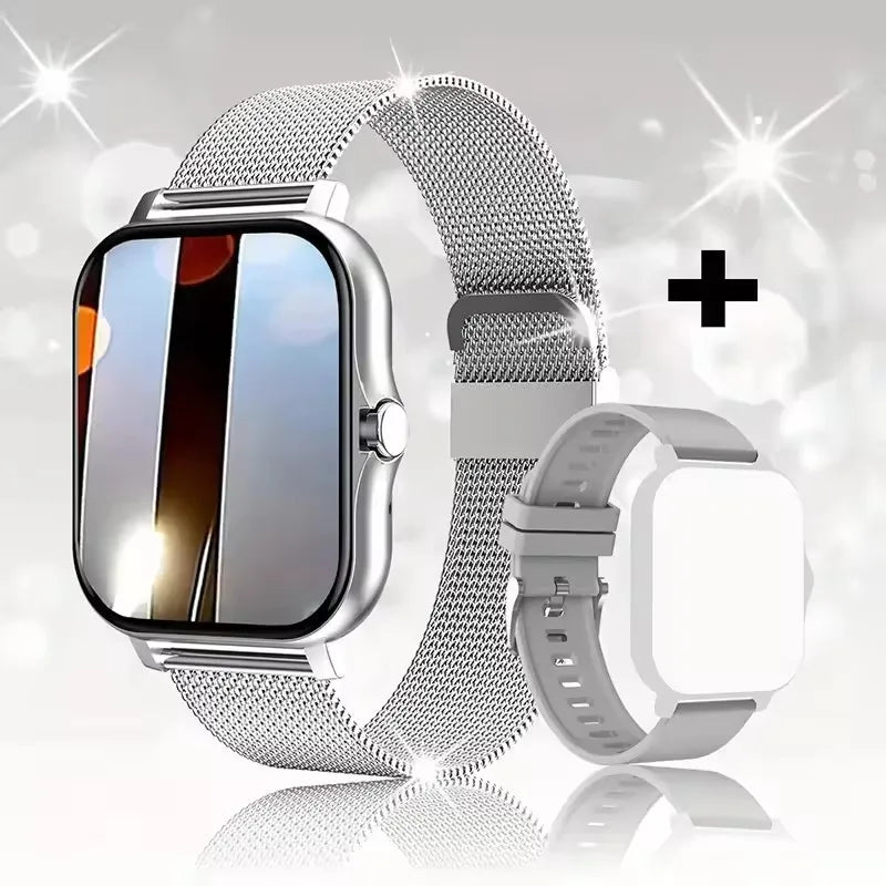 Smartwatch Ultra Vision 2.01" HD: Llamadas, Notificaciones y Pronóstico del Tiempo