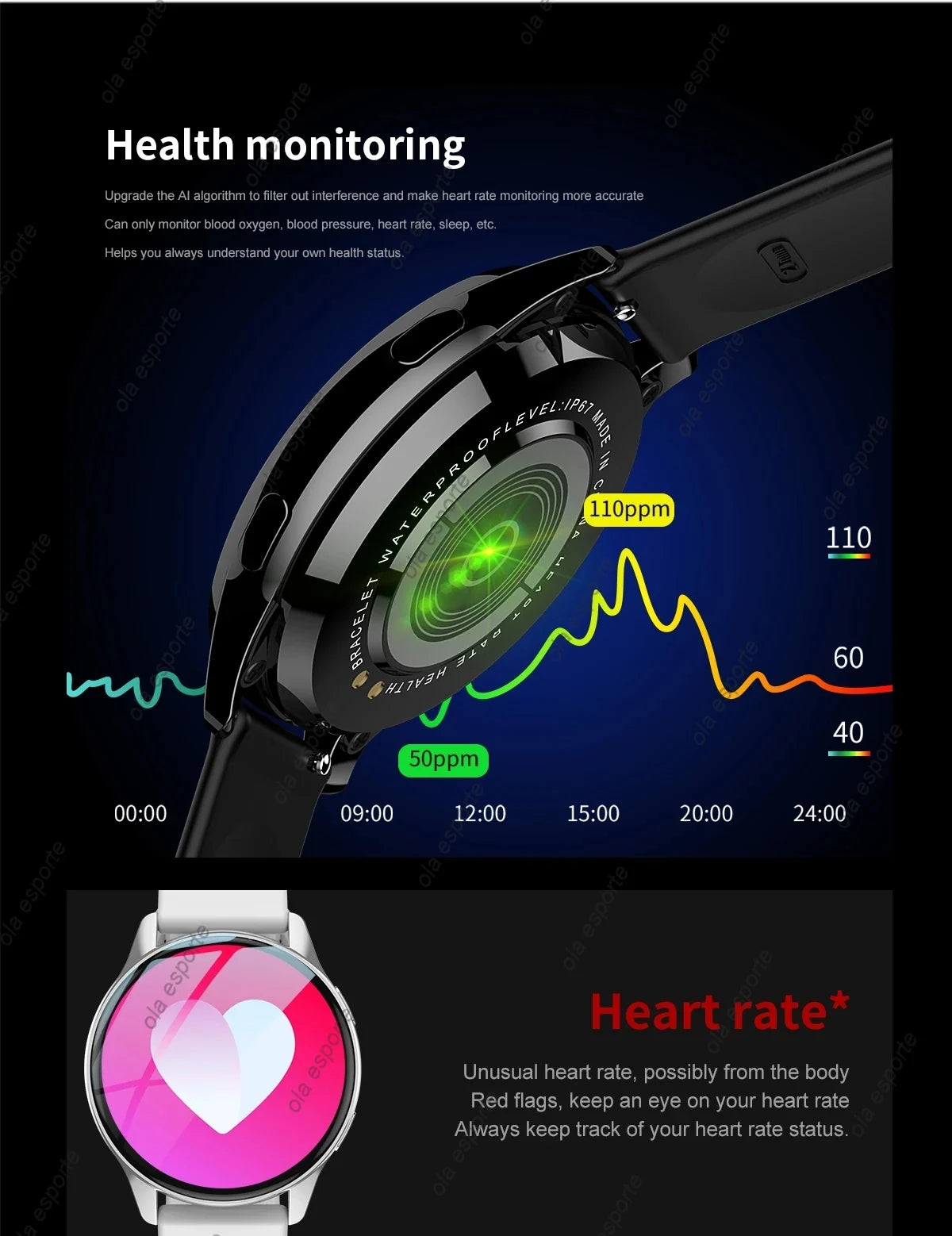 Smartwatch Pro 1.39" HD: Llamadas Bluetooth, Control de Música y Monitor de Salud 6 en 1