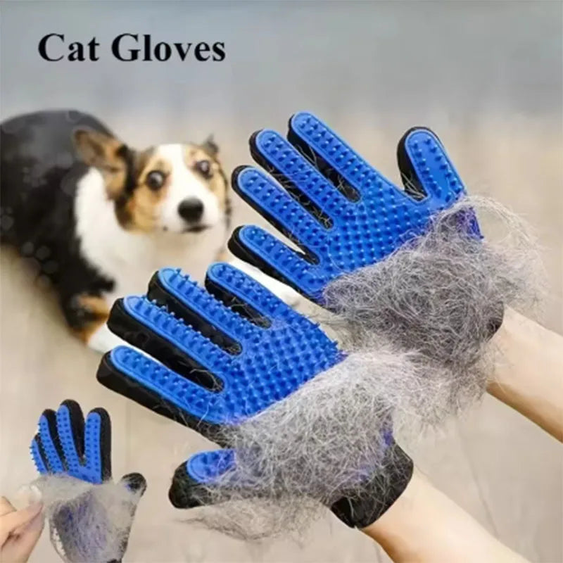 Guante de Grooming Pro: Cepillo de Masaje y Removedor de Pelo para Mascotas