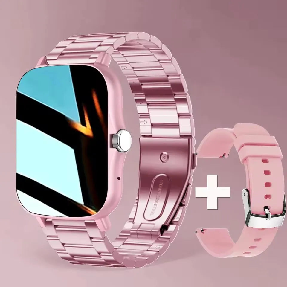 Smartwatch Ultra Vision 2.01" HD: Llamadas, Notificaciones y Pronóstico del Tiempo