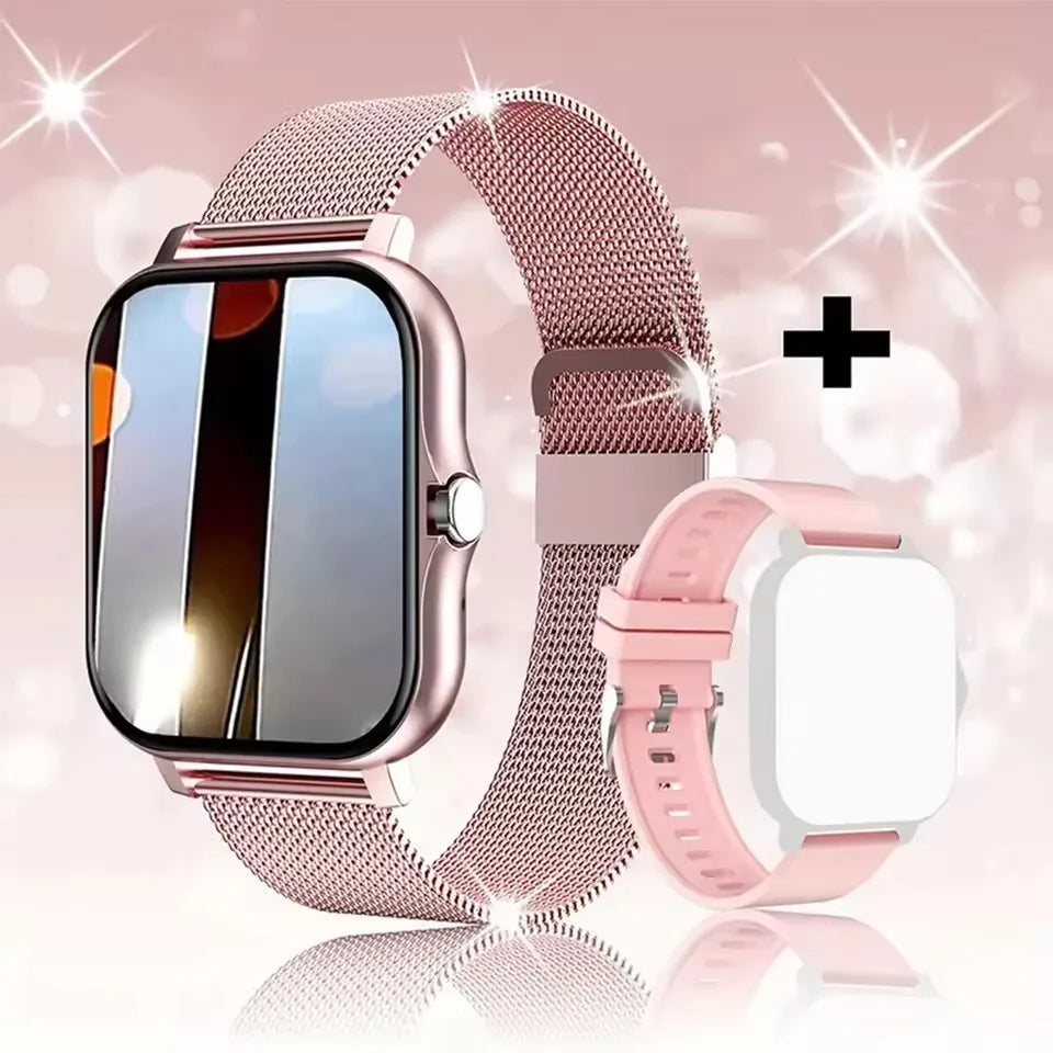 Smartwatch Ultra Vision 2.01" HD: Llamadas, Notificaciones y Pronóstico del Tiempo