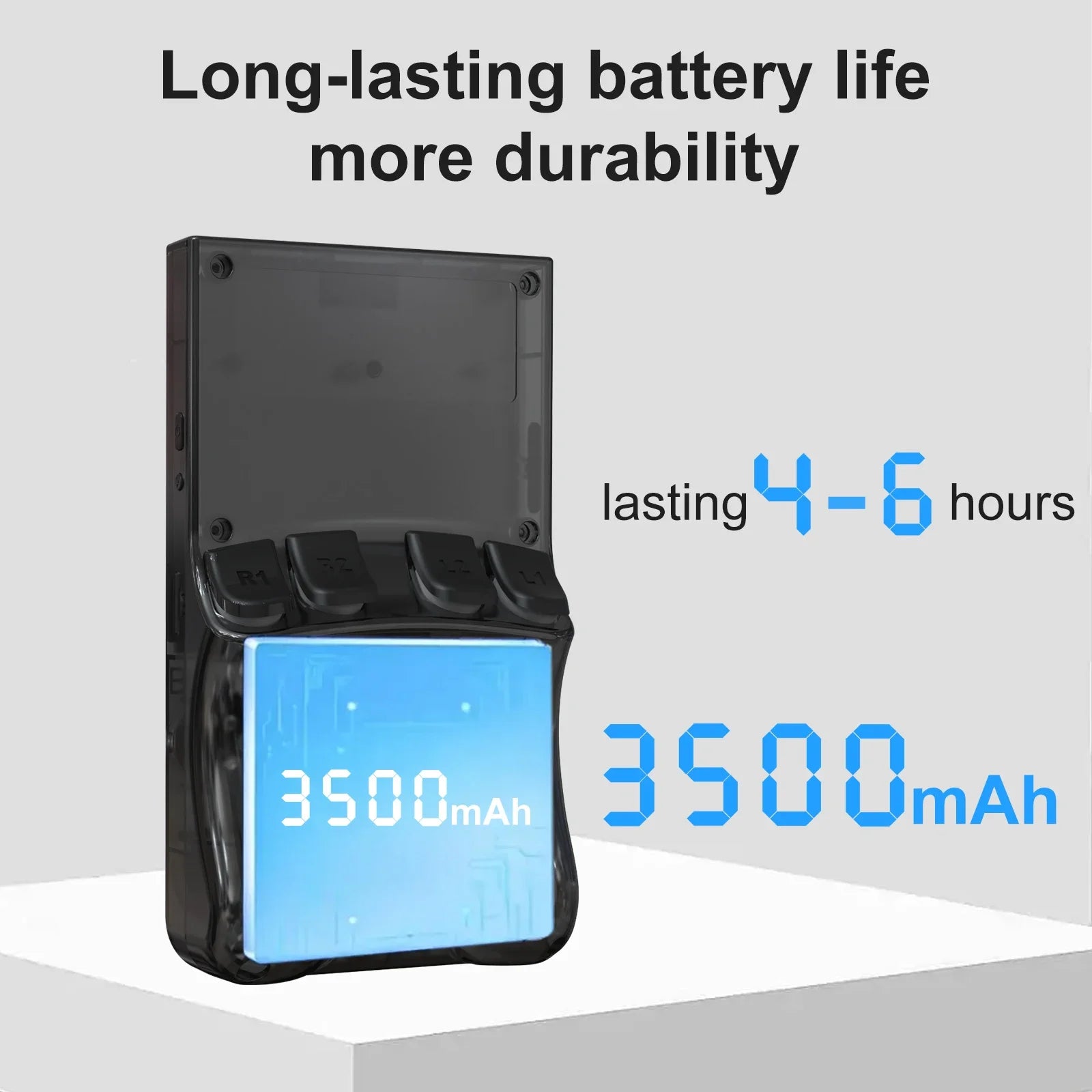 GAMINJA ANS13 Retro Handheld: Consola Portátil con Pantalla HD de 3.0", 500+ Juegos Clásicos y Salida a TV