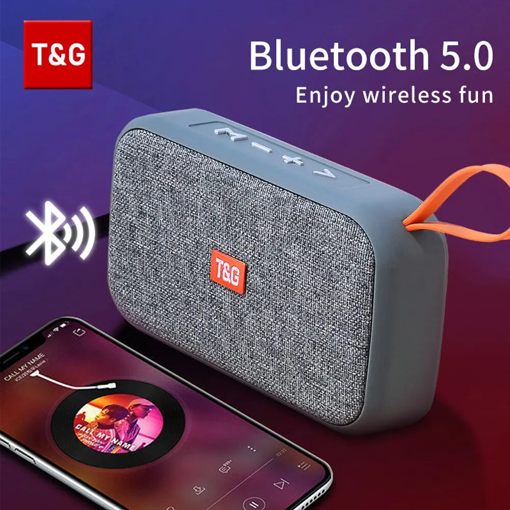 Mini Soundbar TG506: Bocina Bluetooth 5.0 HiFi, Radio FM, Resistente al Agua y Portátil