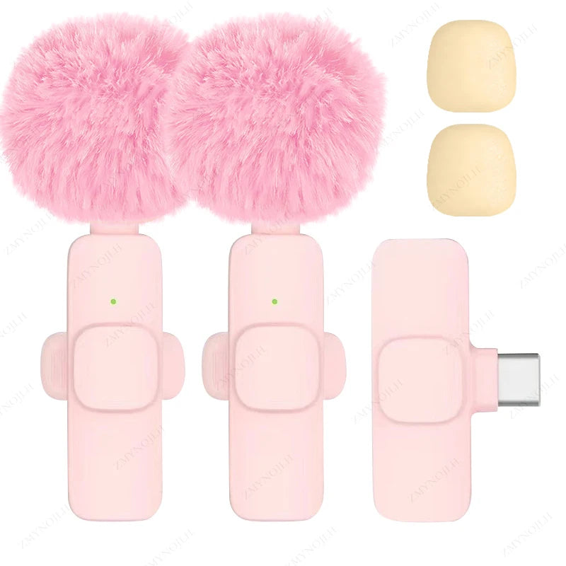 Micrófono Lavalier Inalámbrico Universal: Audio HD para iPhone, Android y PC