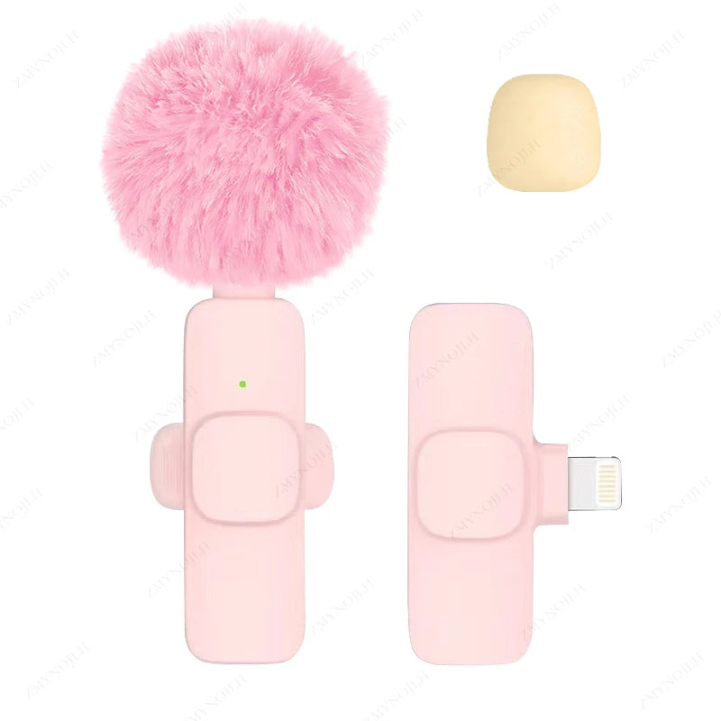 Micrófono Lavalier Inalámbrico Universal: Audio HD para iPhone, Android y PC