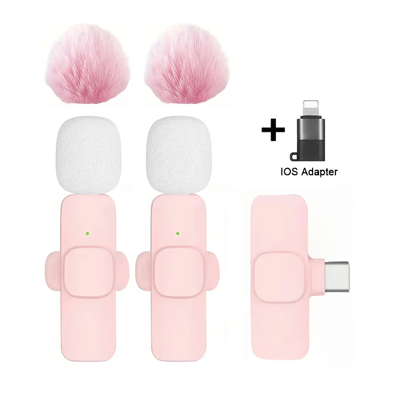 Micrófono Inalámbrico Profesional USB-C: Audio HD para Streaming y Vlogs
