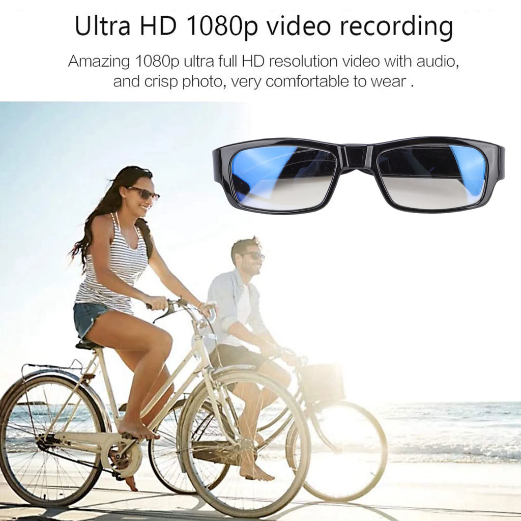Gafas de Sol con Cámara Pro 1080P: Video HD, Fotografía y Acción Deportiva en Formato 16:9