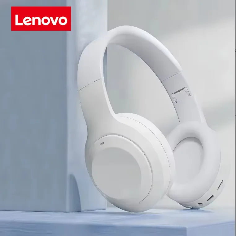 Audífonos Lenovo HiFi Pro: Dual Wireless/Wired, Sonido HD y Diseño Plegable