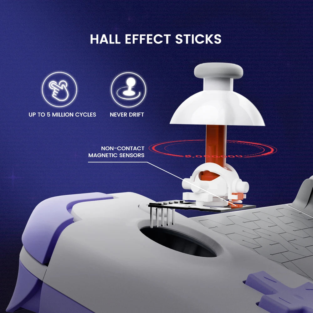 GameSir X2s Type-C: Control Pro para Celular con Joysticks Hall Effect y Gatillos Magnéticos