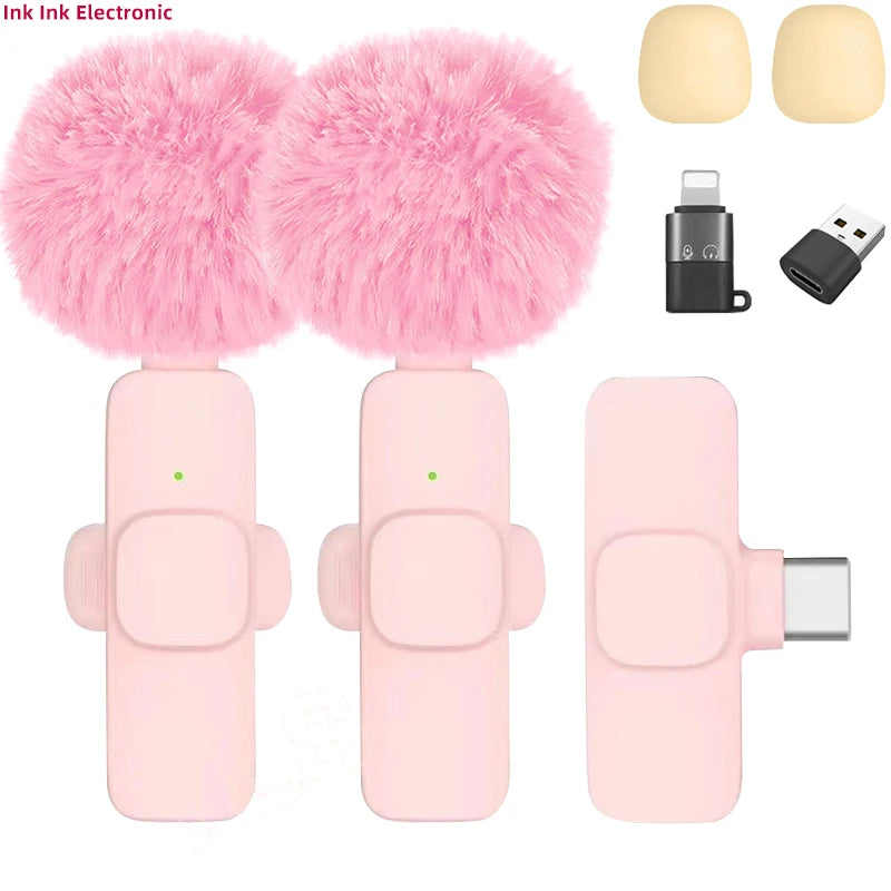 Micrófono Lavalier Inalámbrico Universal: Audio HD para iPhone, Android y PC