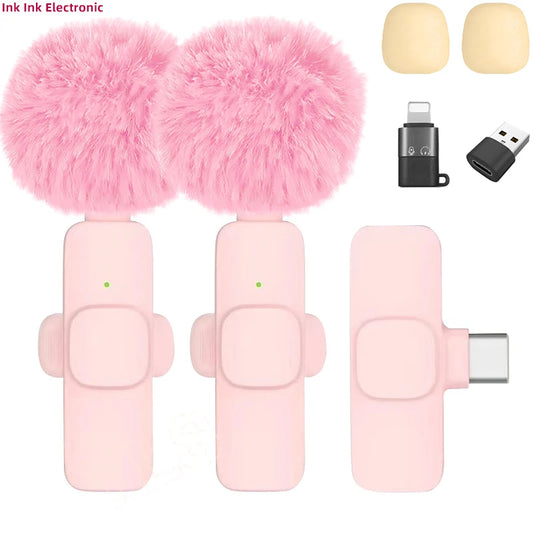 Micrófono Lavalier Inalámbrico Universal: Audio HD para iPhone, Android y PC