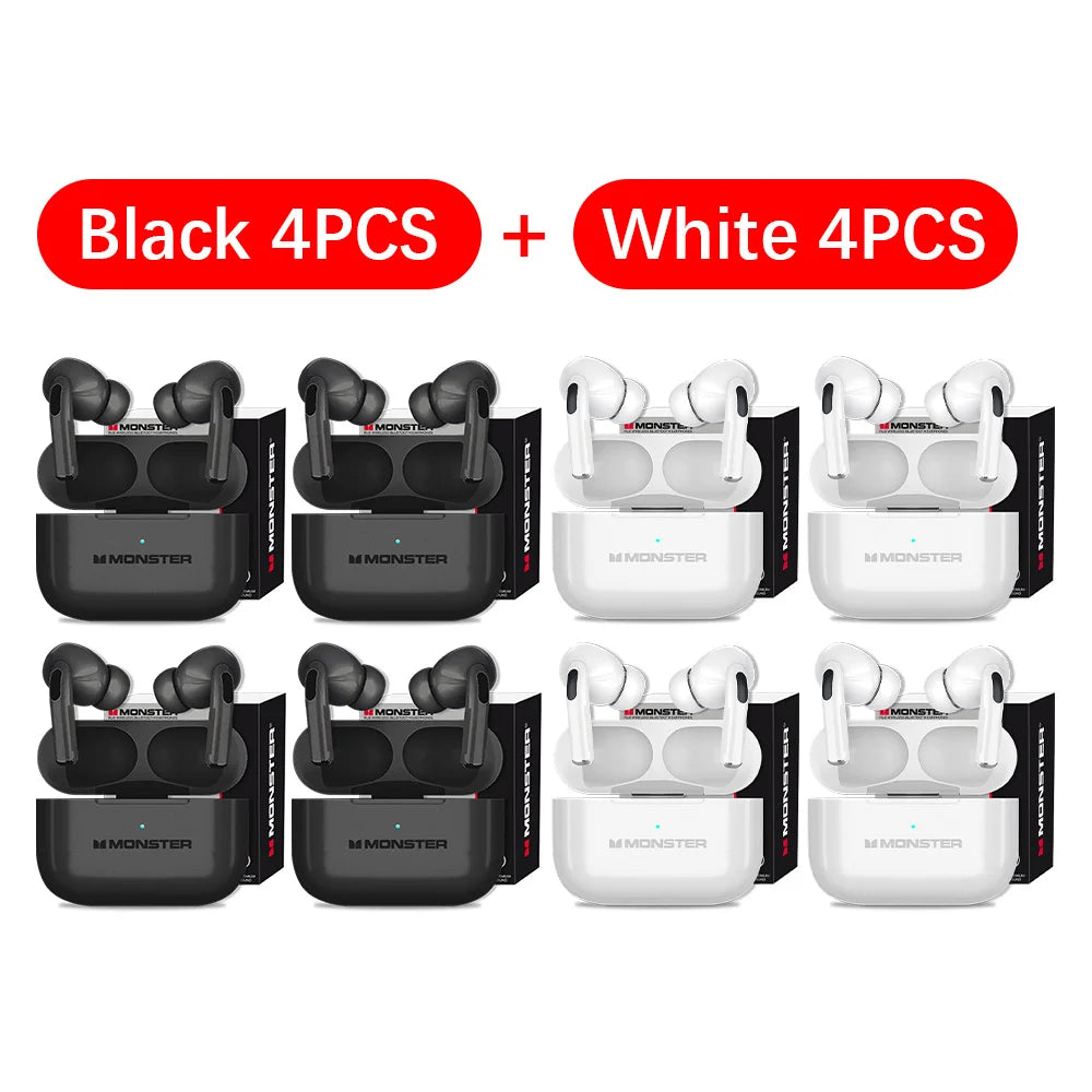 Monster Hardphones Pro: Audífonos TWS de Uso Rudo, Sonido HD y Resistencia al Agua